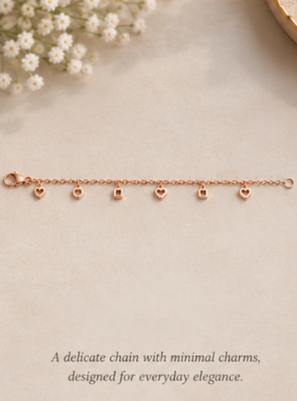 Trinity Charms Bracelet