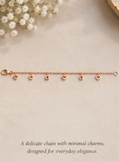 Trinity Charms Bracelet
