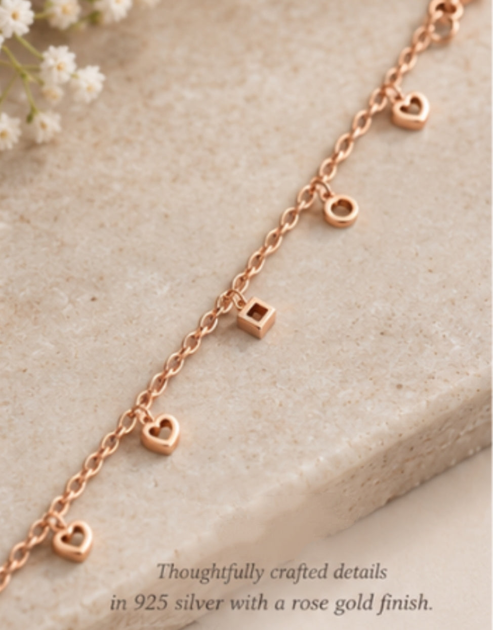 Trinity Charms Bracelet